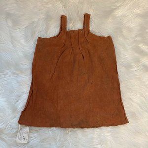 Versatil-E Girls Dress 6 Organic Cotton Natural